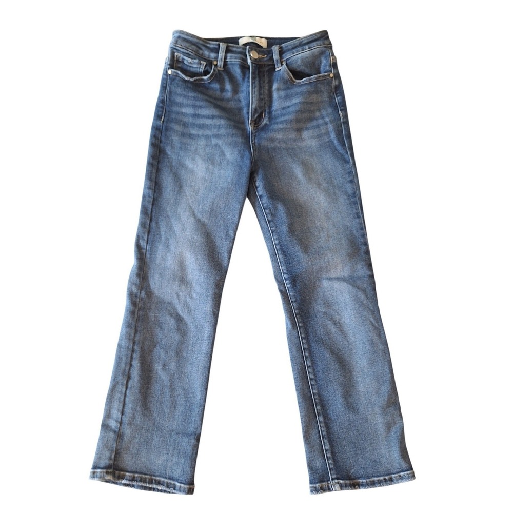 Risen Jeans High Rise Straight Women's size 7/28 Blue